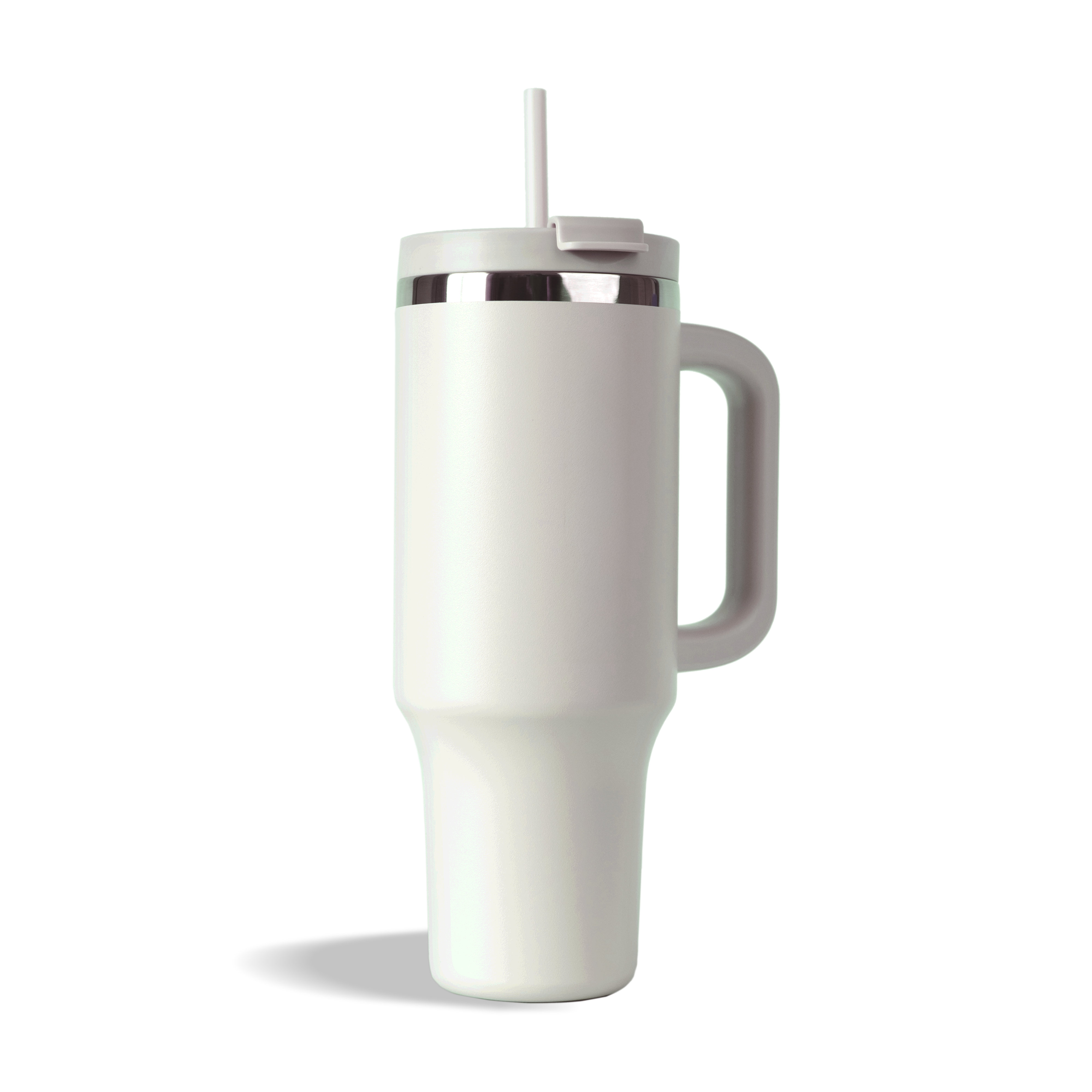 1.2L Luxe Travel Tumbler with Straw & Handle