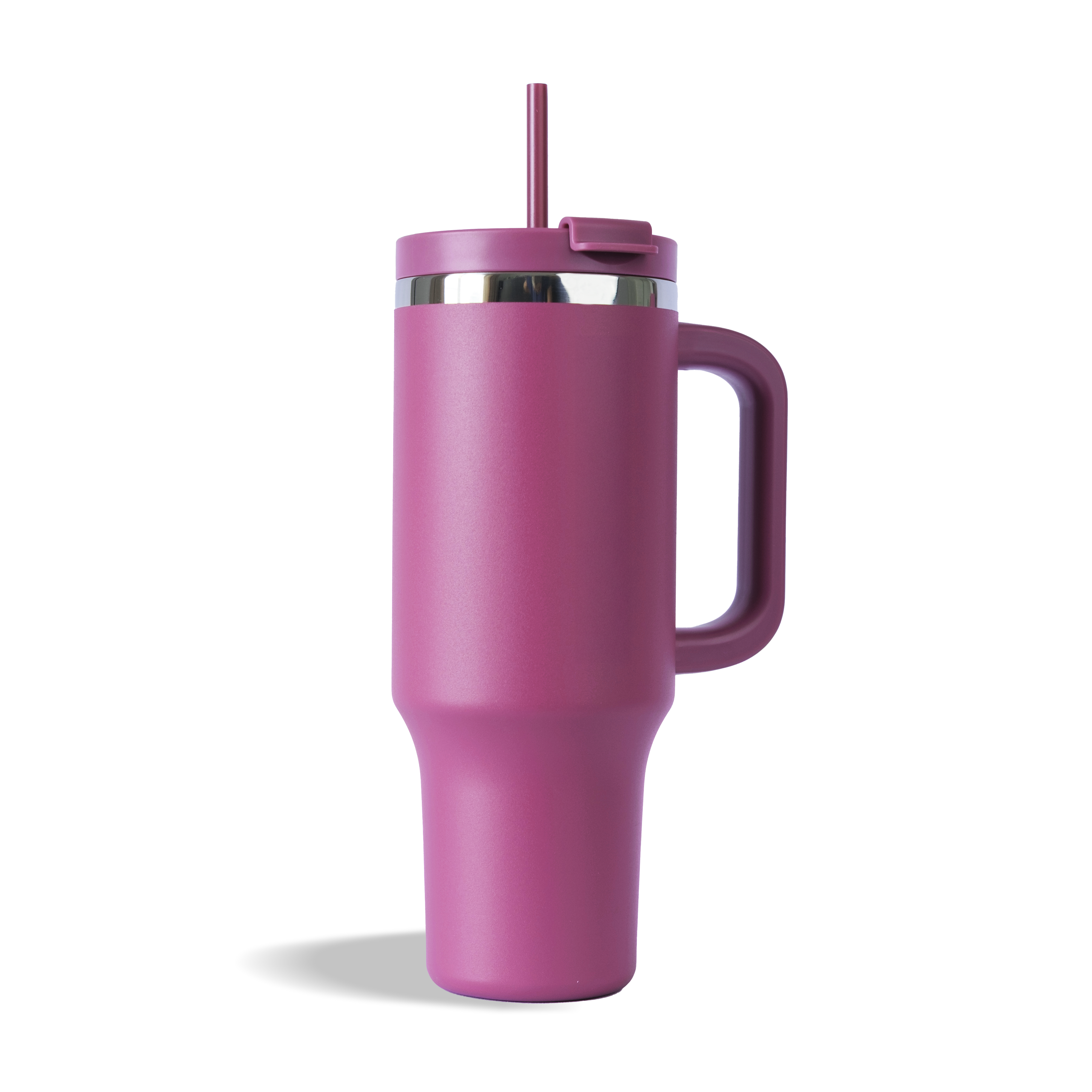 1.2L Luxe Travel Tumbler with Straw & Handle