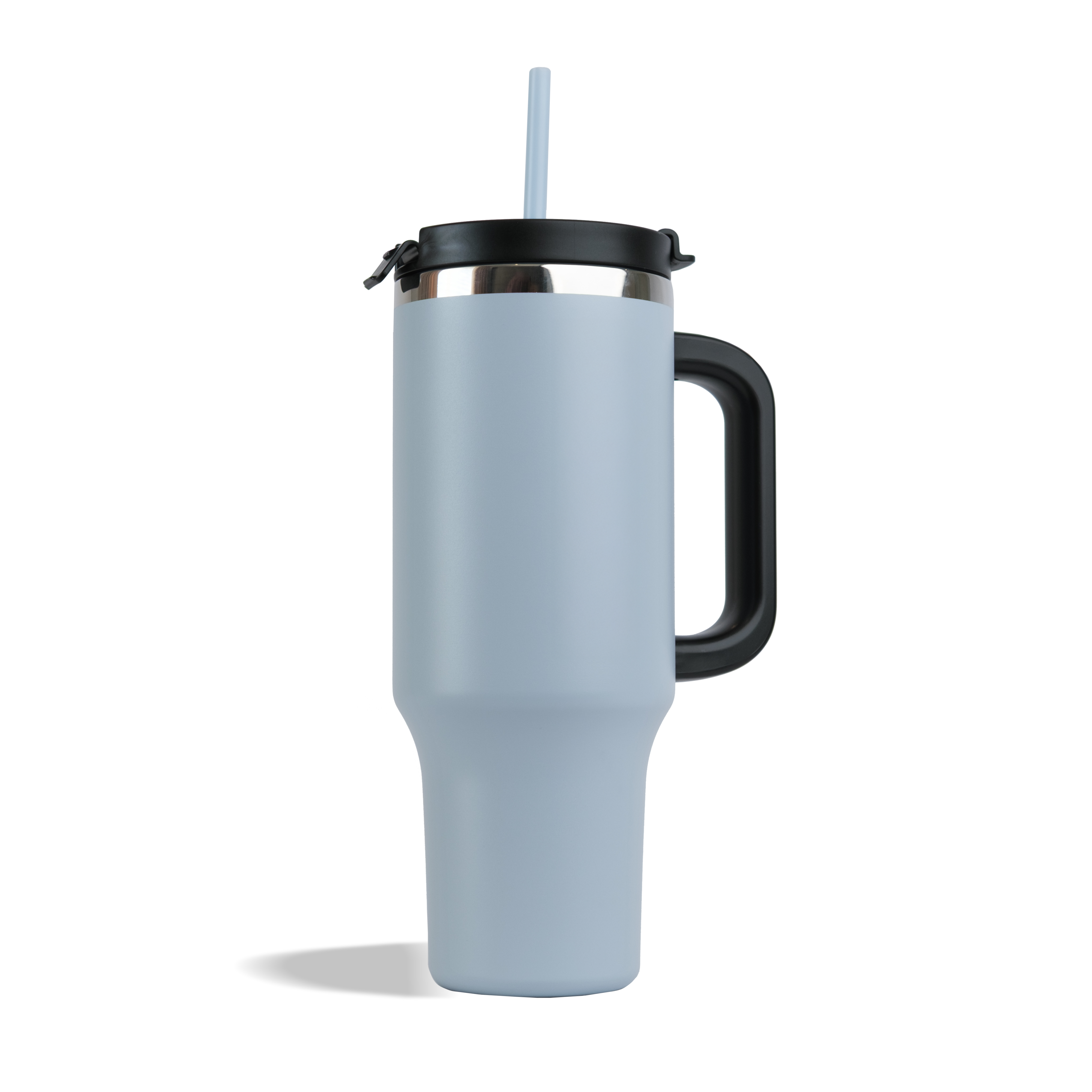 1.2L Luxe Travel Tumbler with Straw & Handle