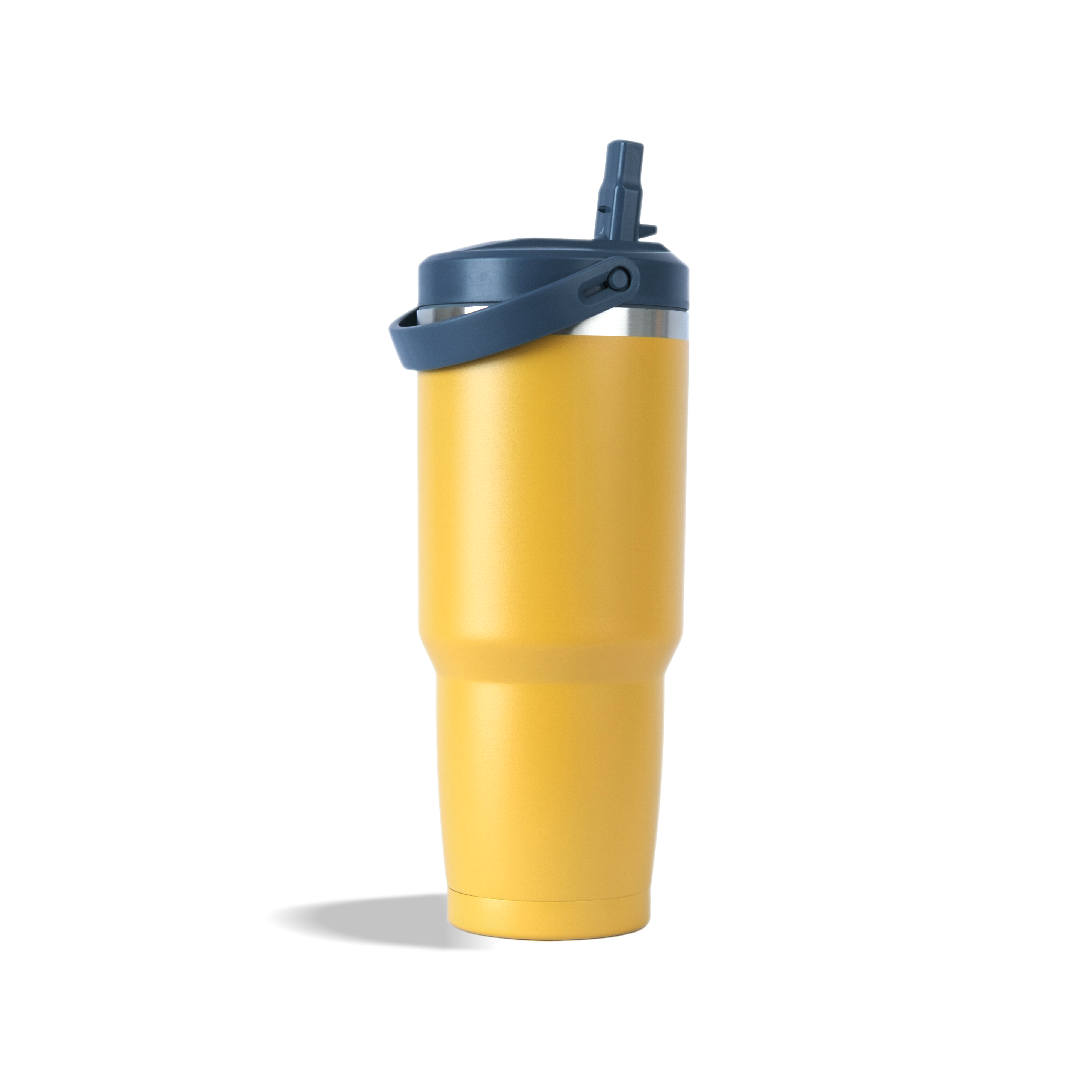 887ml Stainless Steel Tumbler with Flip Straw