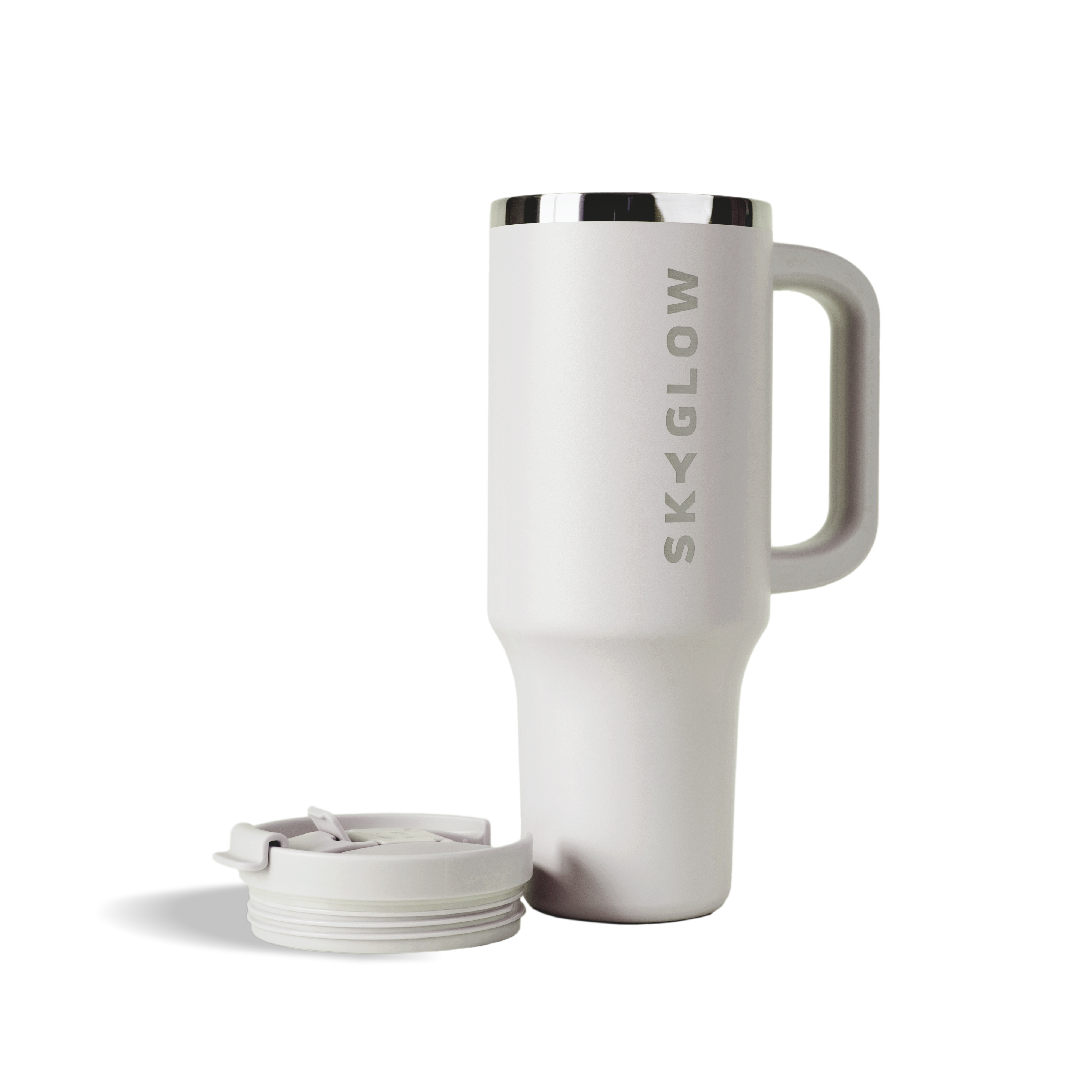 1.2L Luxe Travel Tumbler with Straw & Handle