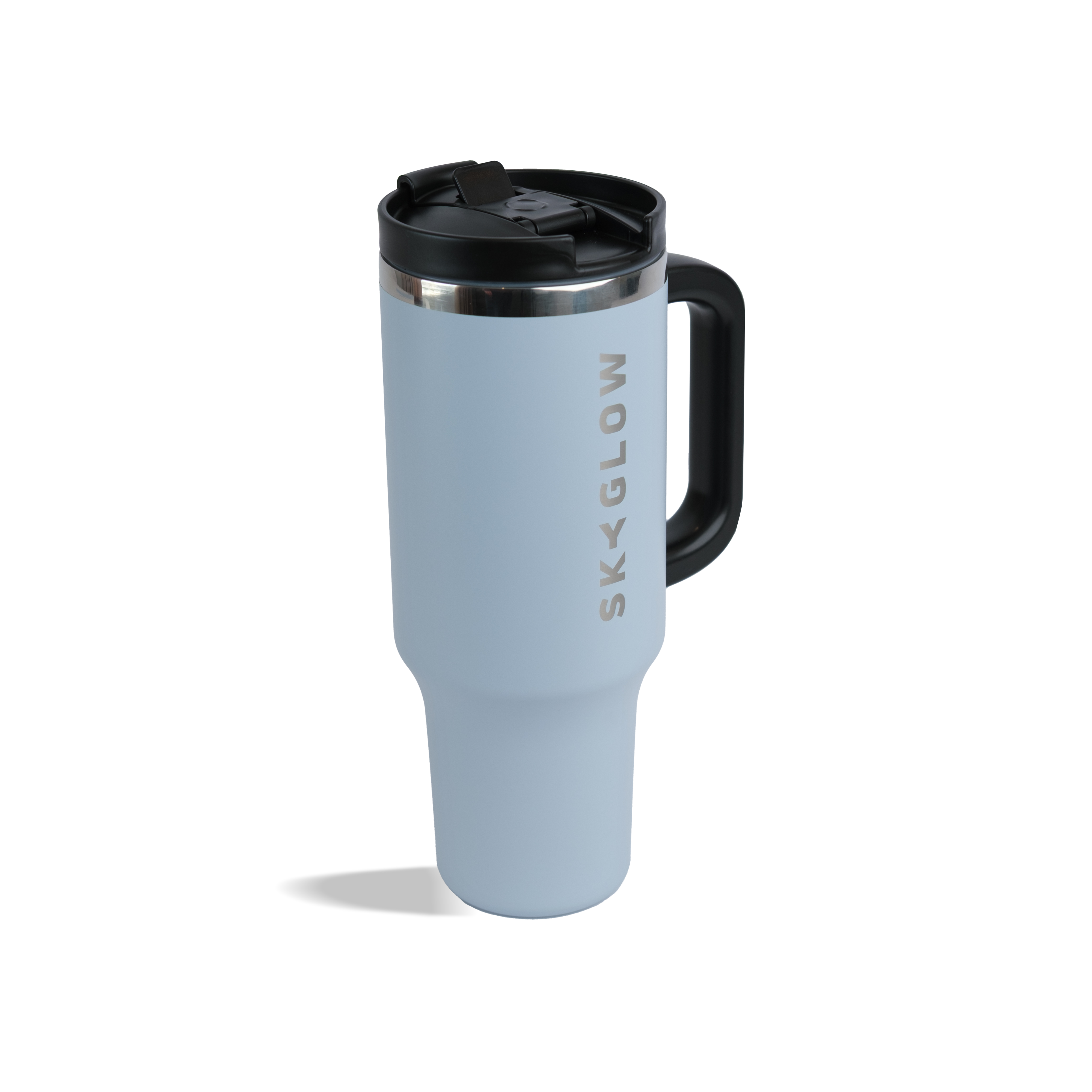 1.2L Luxe Travel Tumbler with Straw & Handle
