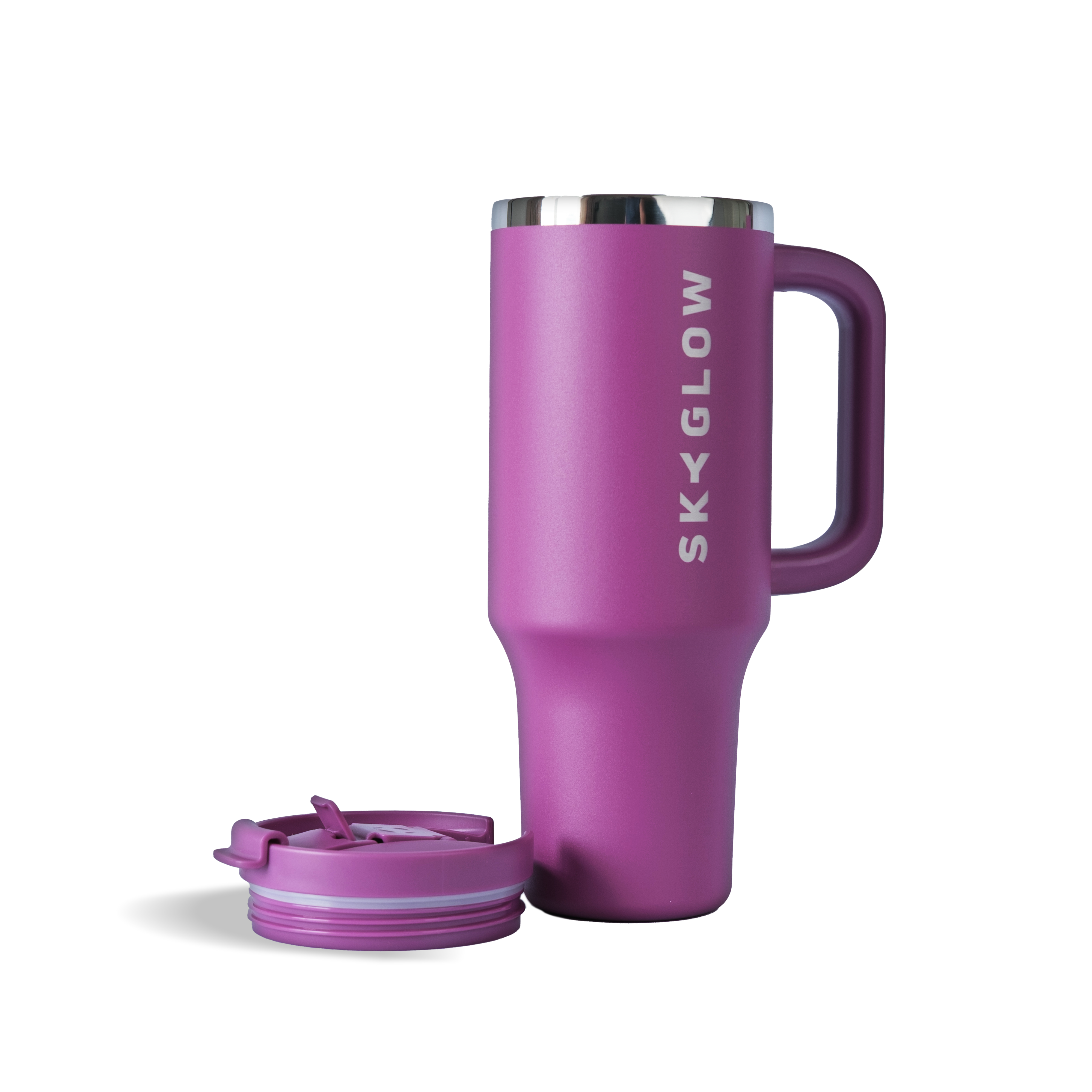 1.2L Luxe Travel Tumbler with Straw & Handle