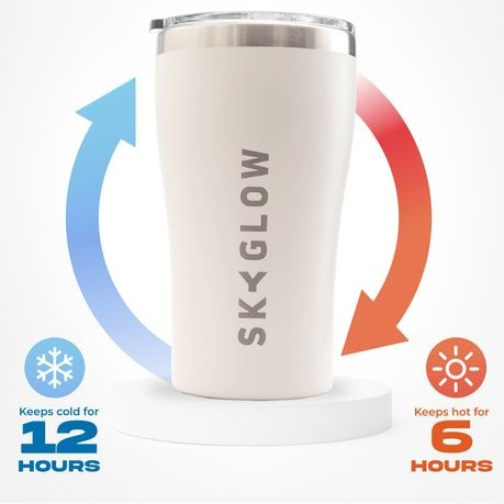 Travel Mug Steel Tumbler with Lid 470ML