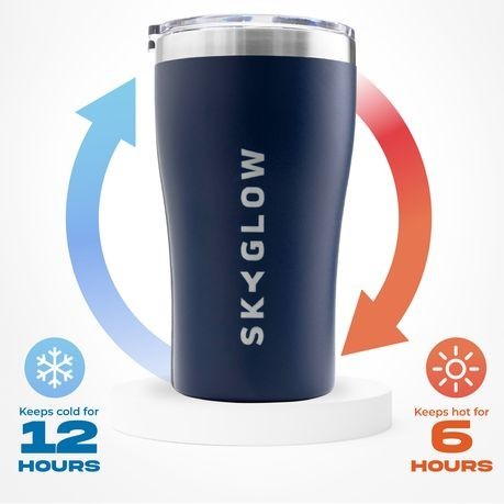 Travel Mug Steel Tumbler with Lid 470ML