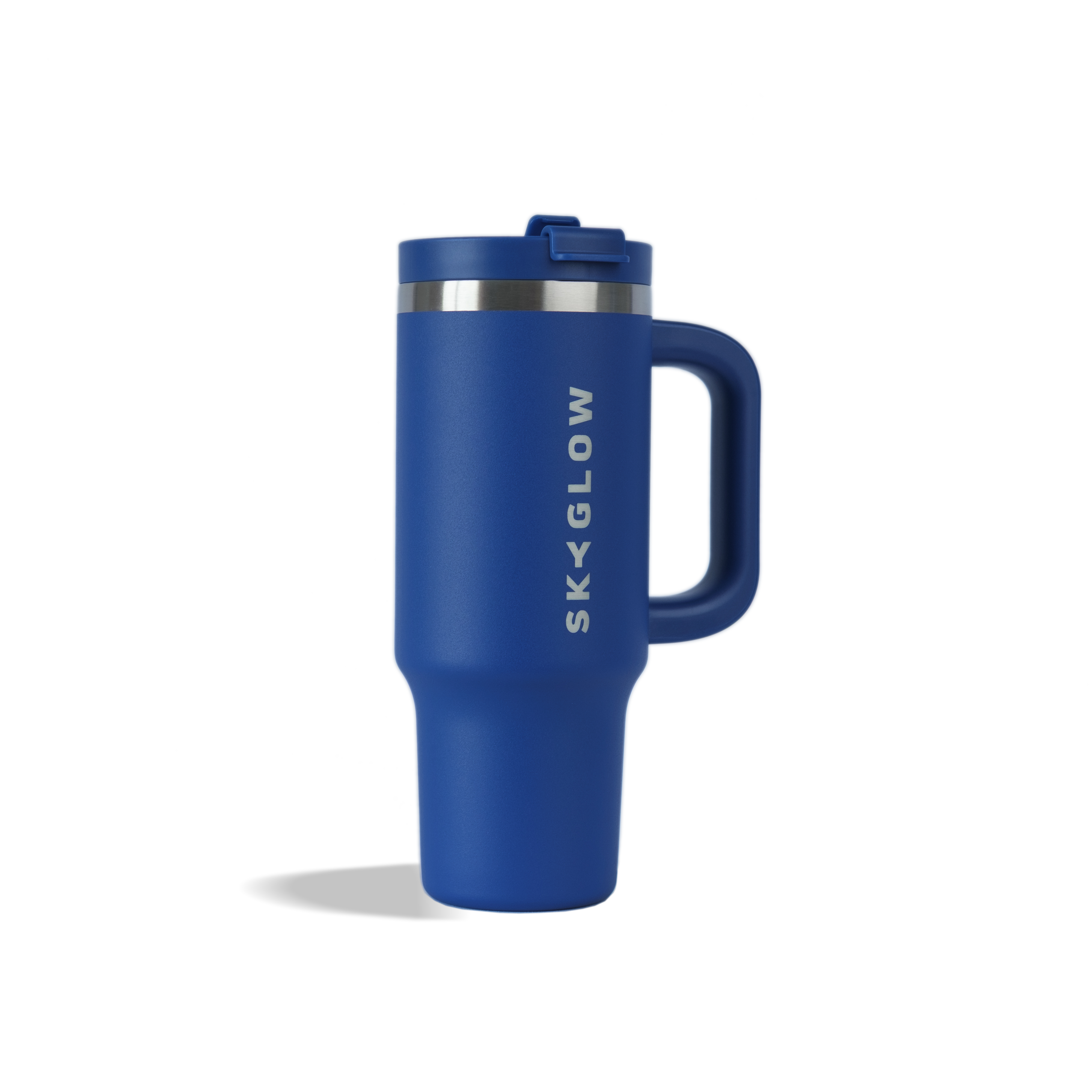 880ml Luxe Travel Tumbler with Straw & Handle