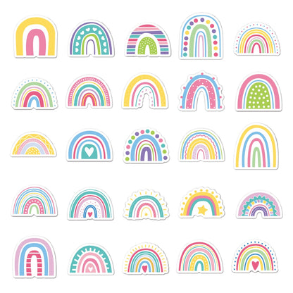 Skyglow RAINBOW Sticker Pack – Assorted Pack of 10 Colorful Designs🌈