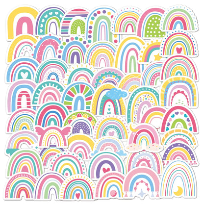 Skyglow RAINBOW Sticker Pack – Assorted Pack of 10 Colorful Designs🌈