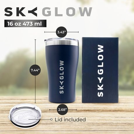 Travel Mug Steel Tumbler with Lid 470ML