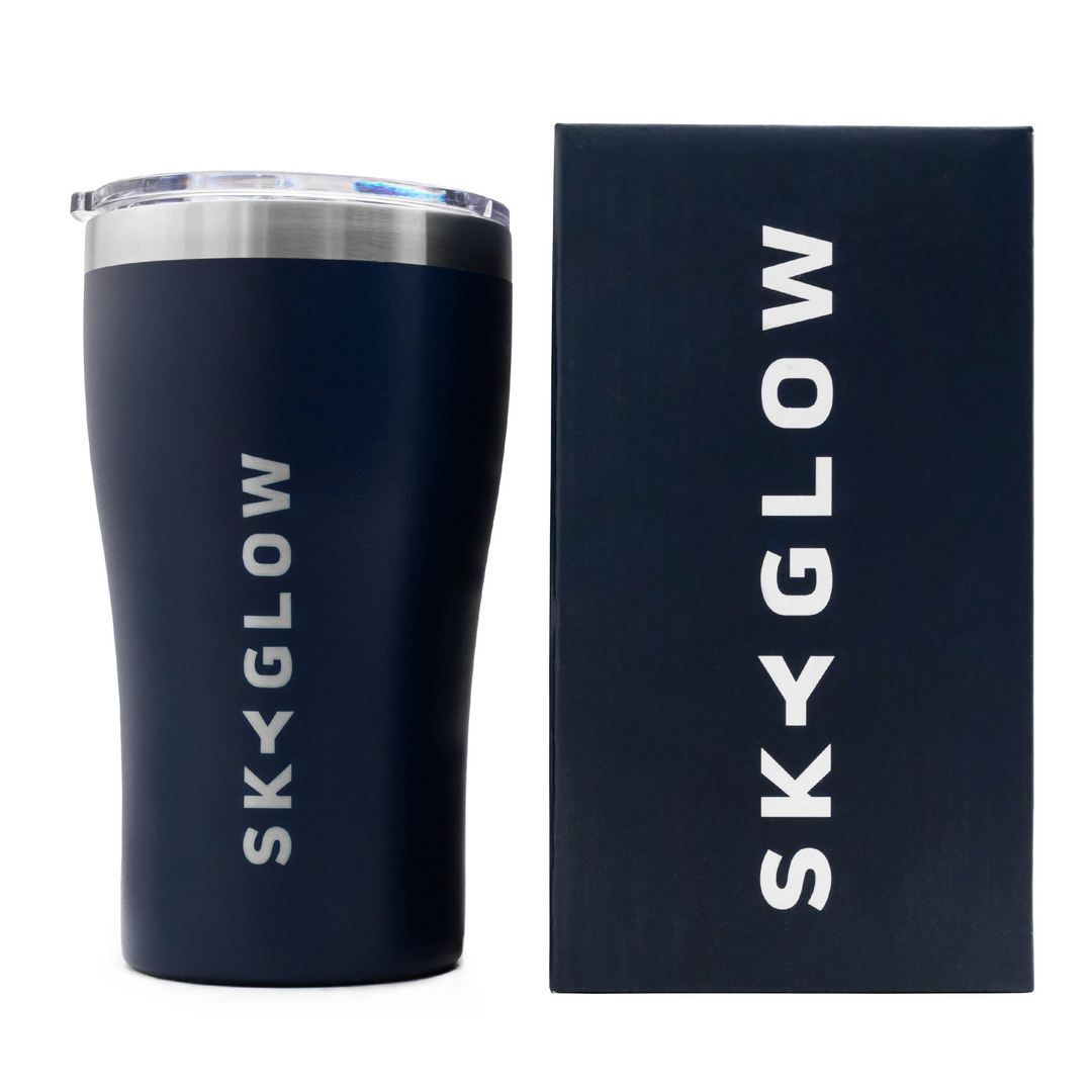 Travel Mug Steel Tumbler with Lid 470ML