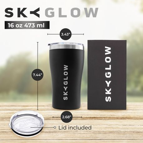 Travel Mug Steel Tumbler with Lid 470ML