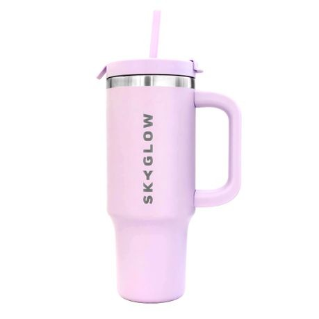 Tumbler with Straw Travel Mug with Handle 880ML