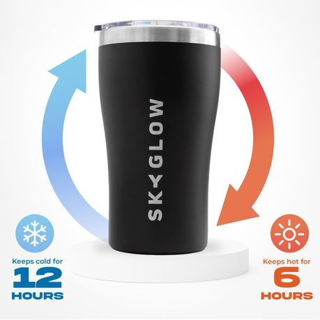 Travel Mug Steel Tumbler with Lid 470ML